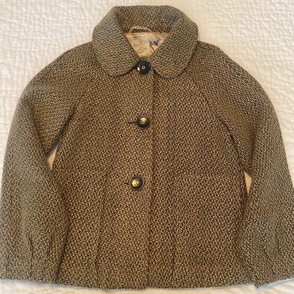Anthropologie Tulle Jacket